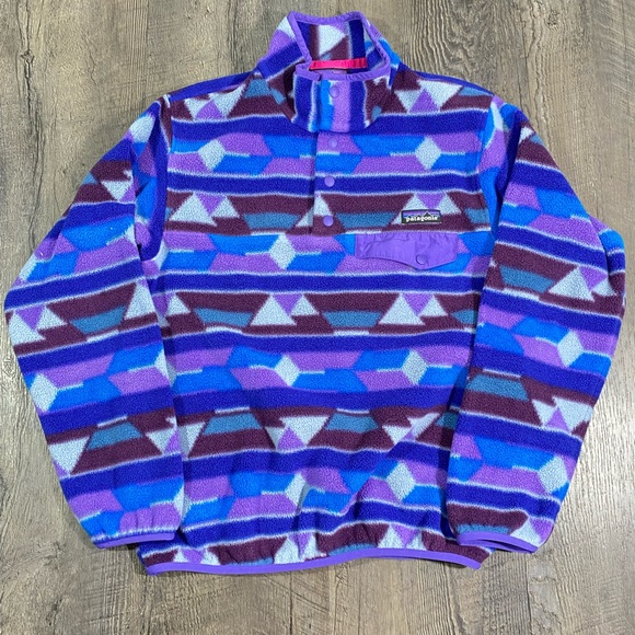 PATAGONIA Aztec Womens Synchilla Pullover